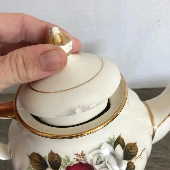 Vtg Sadler England Rose Patterned Tea  Set - Picture 8 of 14